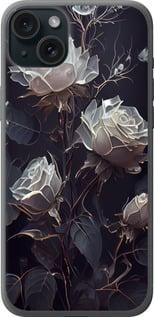 Чохол на iPhone 15 Plus Троянди 2 із силікону FCh_002293