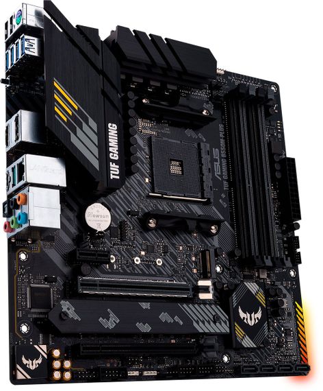 Материнcкая плата ASUS TUF GAMING B550M-PLUS sAM4 B550 4xDDR4 M.2 HDMI DP mATX 90MB14A0-M0EAY0 | Зображення 2