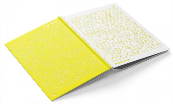 Блокнот 4Profi  "Two in one "Doodle Note", Yellow (Orange) 64  арк. формат А5 902002 | Зображення 1