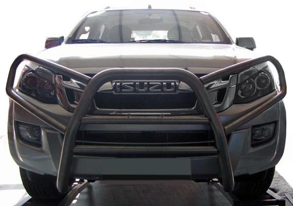 Передняя защита WT019 (нерж.) для Isuzu D-Max 2011-2019 гг