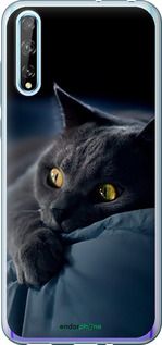 Чохол на Huawei P Smart S Димчастий кіт "825u-1813-2448"
