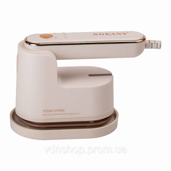 Отпариватель Sokany SK-3069  Ручной 1200 Вт белый | Зображення 5