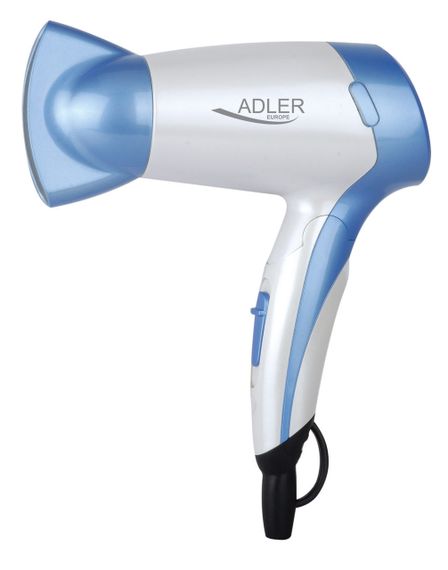 Фен для волосся Adler AD 2222, 1200 Вт, складна ручка, дорожній, концентратор
