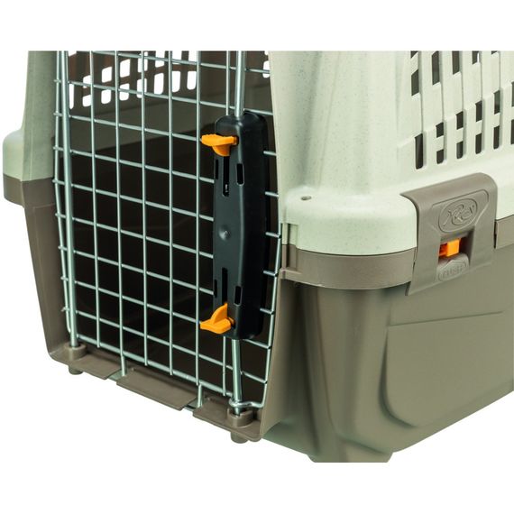 Контейнер-переноска Trixie для собак Skudo 2 вагою до 18 кг коричнева пластик розмір XS-S 35x36x55 см | Зображення 7