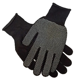 Рукавички робочі трикотажні з крапкою (тонкі), нейлон