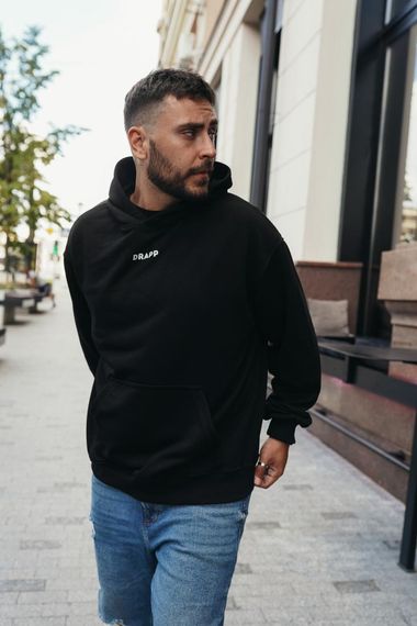 Худі з мерчем ДТФ (оверсайз)