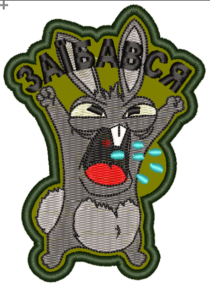 Шеврон заяц