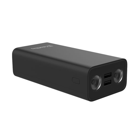 Павербанк 30000mAh ColorWay CW-PB300LPB3BK-F з ліхтариком чорний | Зображення 2