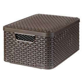 Корзина для хранения Curver (Курвер) Style 18 л (03618) Коричневый