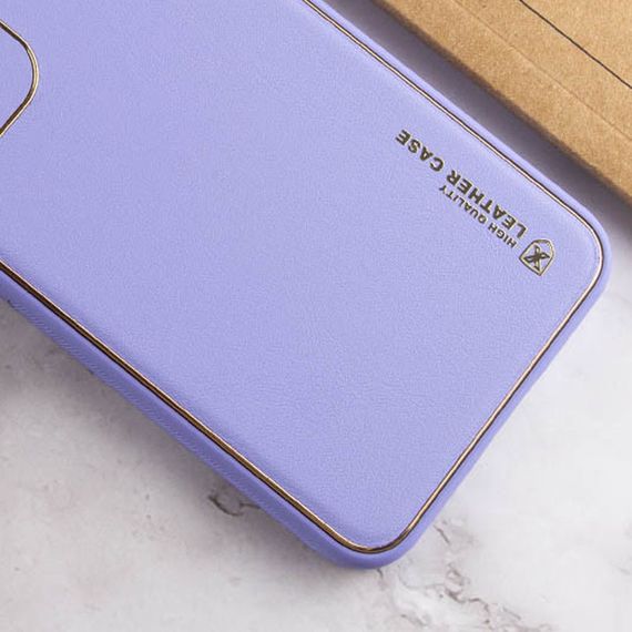 Кожаный чехол Xshield для Xiaomi 14 Pro Сиреневый / Dasheen | Зображення 2