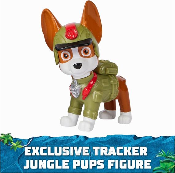 Щенячий патруль у джунглях Машина мавпа та фігурка Трекера Оригінал Paw Patrol Jungle Pups Tracker’s Monkey Vehicle | Зображення 6