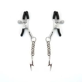Затискачі для сосків Liebe Seele Lightning Nipple Clamps Silver sexstyle