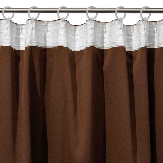 Штора Ardesto 150х270см, микровелюр, 100% полиэстер, коричневый (ART1010BR) | Зображення 4