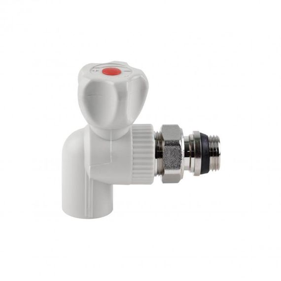 Кран кульовий радіаторний PPR Thermo Alliance 20х1/2" кутовий | Зображення 2