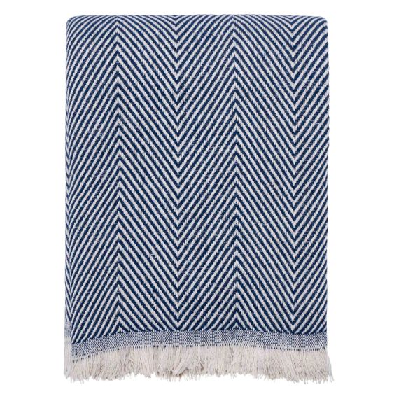 Плед Ardesto Summer 100% бавовна, синій 140х190 см (ART0915SB)