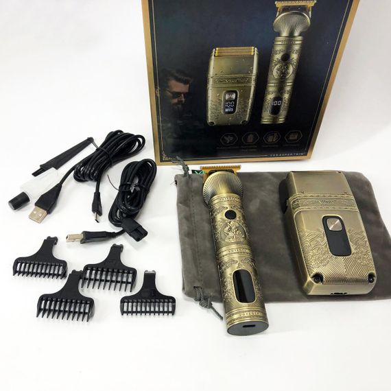 Машинка для стрижки від акб, Машинка для стрижки волосся бездротова, Професійний бездротовий тример VA-71 | Зображення 5