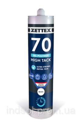 Zettex MS 70 High Tack - це універсальний клей (герметик)