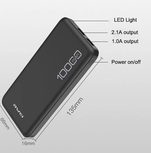 Auris ARS-WP19 10000 мА·год портативний акумулятор (47189-WP19_698) | Зображення 4