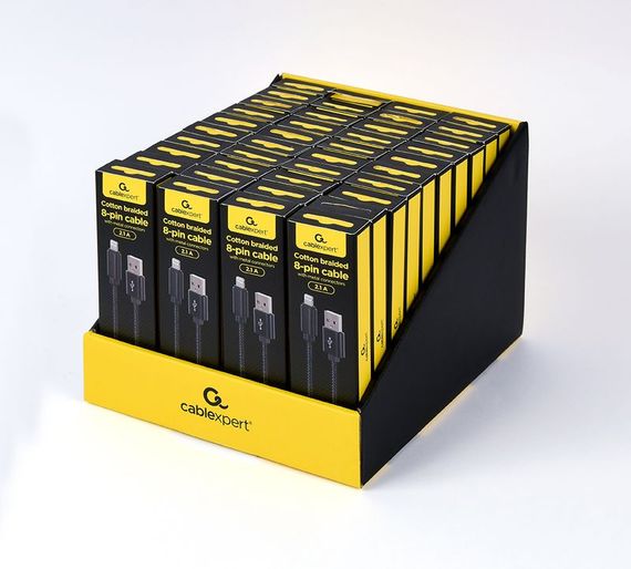 Кабель Cablexpert CCDB-mUSB2B-AMLM-6, USB 2.0 А-тато/Lightning, 1.8 м. | Зображення 2