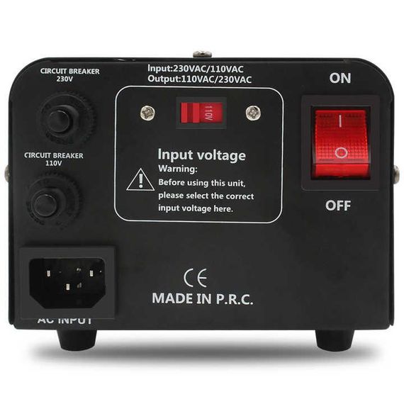 Перетворювач напруги 220v на 120v 800W (500W) | Зображення 3