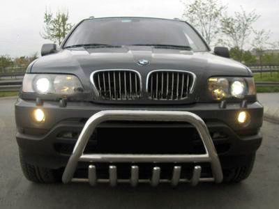 Кенгурятник WT003 (нерж.) 60мм для BMW X5 E-53 1999-2006 гг