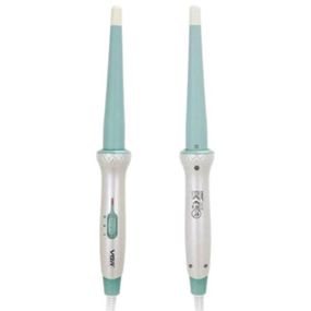 Плойка конусна 2 режими роботи керамічне покриття швидке нагрівання VGR V-596 Біла