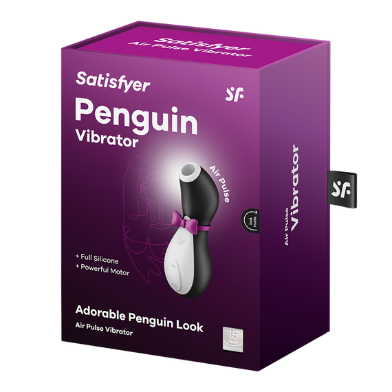 Вакуумный клиторальный стимулятор - Satisfyer Penguin Sex Aura | Зображення 4