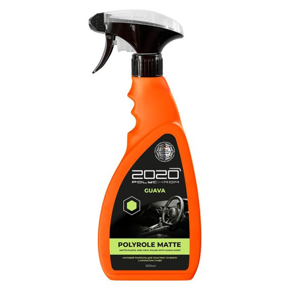 Матовий поліроль для пластику та вінілу з ароматом гуави Polychrom 2020 Polyrole Matte 500 мл (722904)