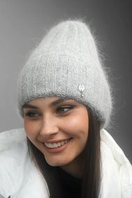 Шапка «Нанси» (6039) серый