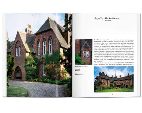 Книга з історії дизайну Вільям Морріс Morris. Charlotte & Peter Fiell, Taschen книги мистецтво культура | Зображення 3