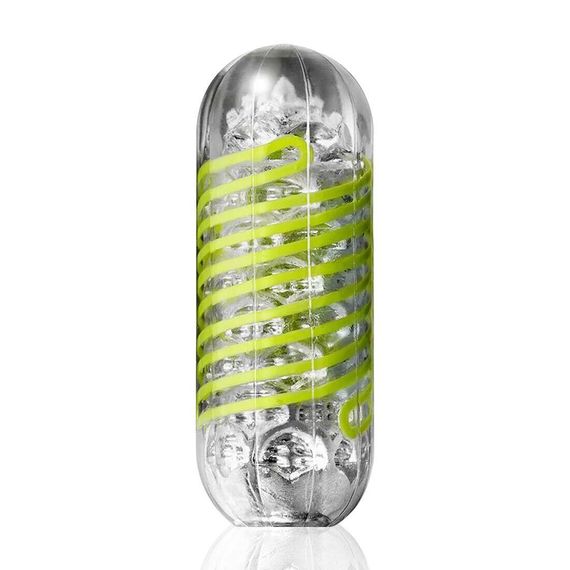 Мастурбатор Tenga Spinner 03 Shell с упругой стимулирующей спиралью внутри Sex Aura