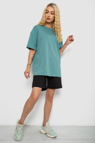 Костюм женский повседневный, цвет оливковый, 241R5004-2 | Зображення 2