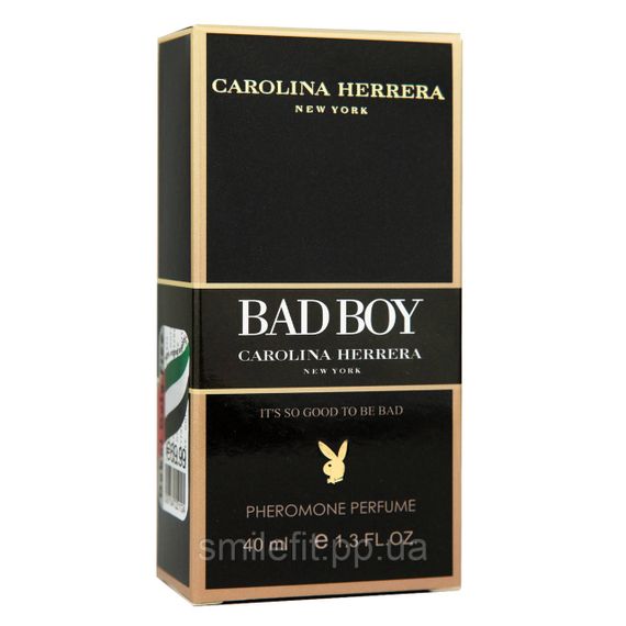 Carolina Herrera Bad Boy Pheromone Parfum мужской 40 мл | Зображення 3