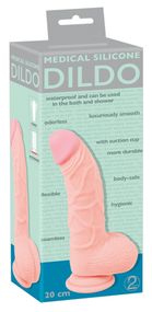 Фалоімітатор - Medical Silicone Dildo, 20 см Sex Aura