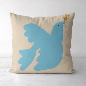 Подушка декоративна Soft Голубь с веточкой 45x45 см (45PST_23M059)