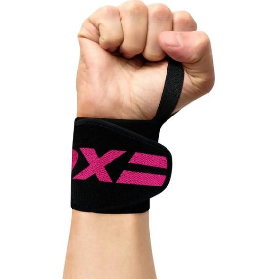 Бинти для зап'ясть (кистьові бинти) RDX W2 Gym Wrist Wraps Pink Pro (WAH-W2P) | Зображення 3