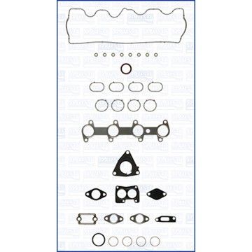 Комплект прокладок верхний (без прокладки ГБЦ) Fiat Doblo 1.9 D 01-, Ajusa, 53011900,
