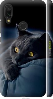 Чохол на Xiaomi Redmi 7 Димчастий кіт "825m-1669-2448"