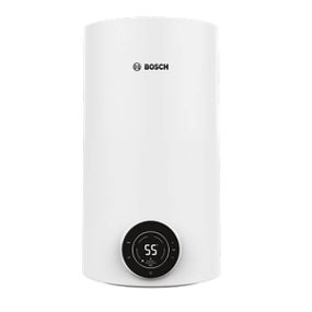 Водонагрівач Bosch Tronic 4000T 30 л, 1500 Вт, "сухий" ТЕН, вертикальний, Slim, білий (7736507574)