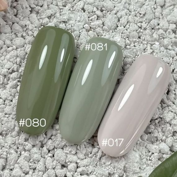 Гель-лак Toki-Toki № 080 хаки 5мл