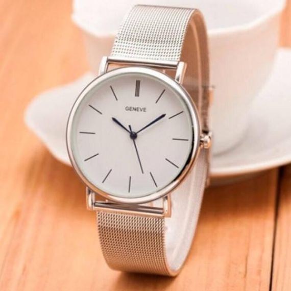 Часы женские Geneva Steel Silver