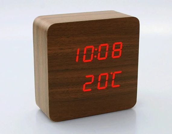 Настільний LED годинник-будильник з термометром XPRO VST-872-4 (23456755701_310) | Зображення 1