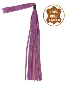 Флоггер из натуральной кожи Flirty Soft Leather - Violet, BM-00024 sexstyle