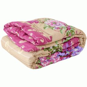 Ковдра літня холлофайбер одинарна (Полікоттон) Двоспальна 180х210 51165