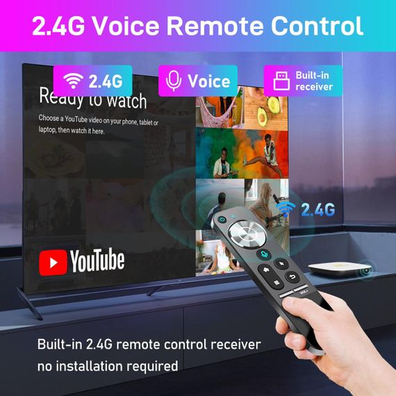 H96 MAX M2 4GB/64GB Android 13.0 Голос. Керування | Зображення 2