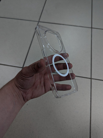 Чохол Nothing Phone 3A Pro MagSafe прозорий протиударний носінг фон 3а про WLONS | Зображення 1