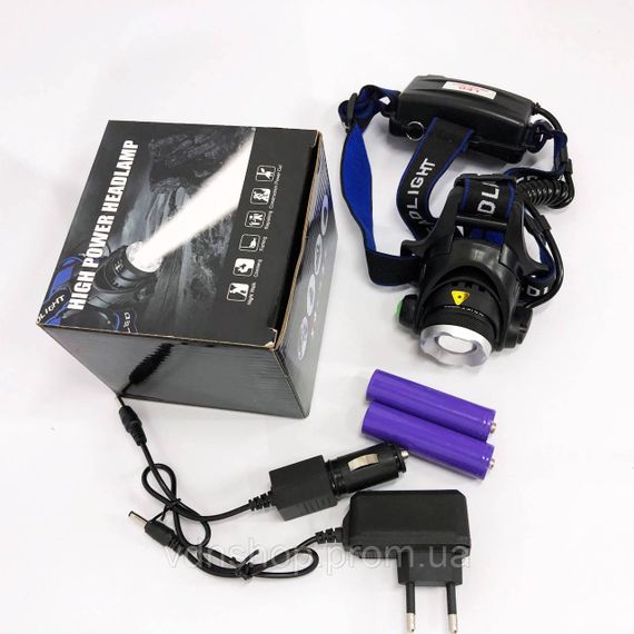 Ліхтар акумуляторний для риболовлі PLD-T115-PM30-TG, Головний ліхтар для активного відпочинку QA-49 | Зображення 3