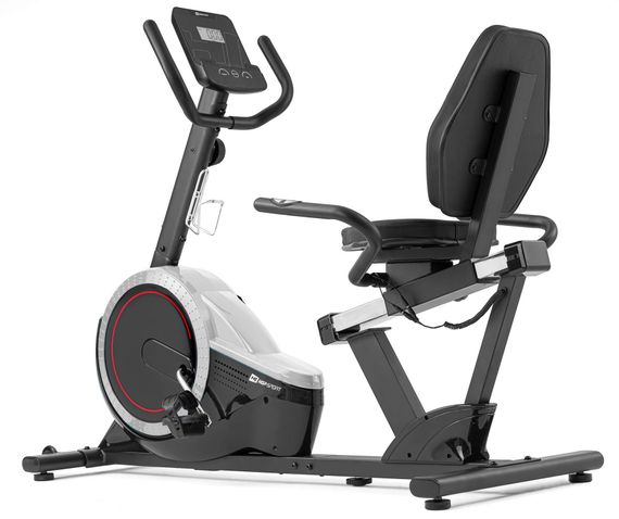 Горизонтальний велотренажер Hop-Sport HS-060L Pulse сріблястий 2020 | Зображення 7
