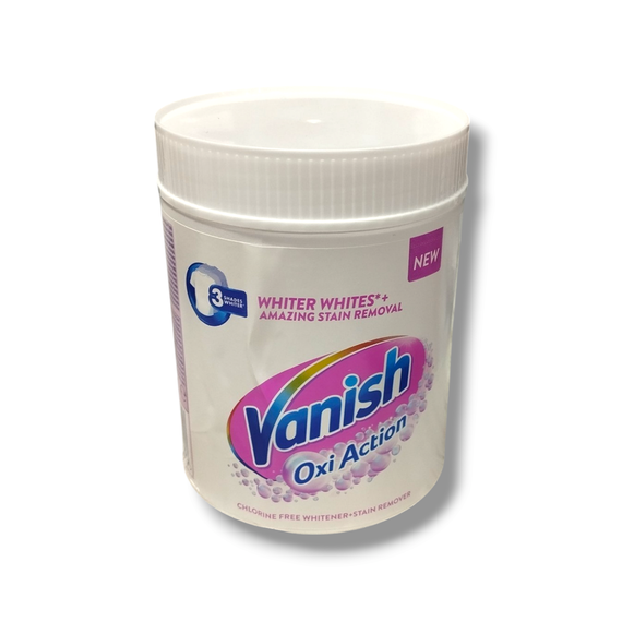 Vanish Oxy Action плямовивідник для білого 500г