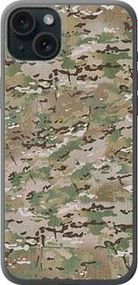 Чохол на iPhone 15 Plus Камуфляж v5 із силікону FCh_004318